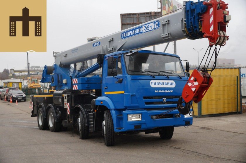 Автокран галичанин 25 тонн