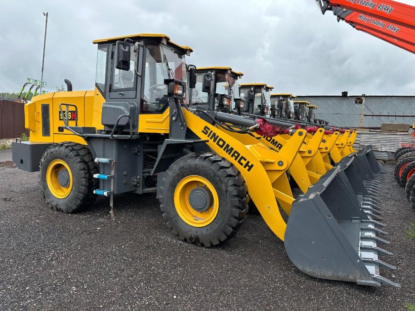 Фронтальный погрузчик liugong