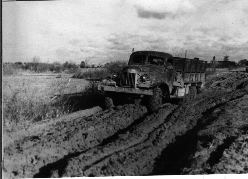 ЗИЛ 157 на бездорожье