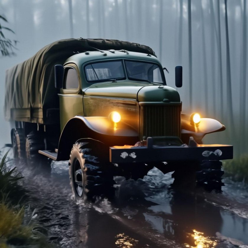 Грузовик зил 157