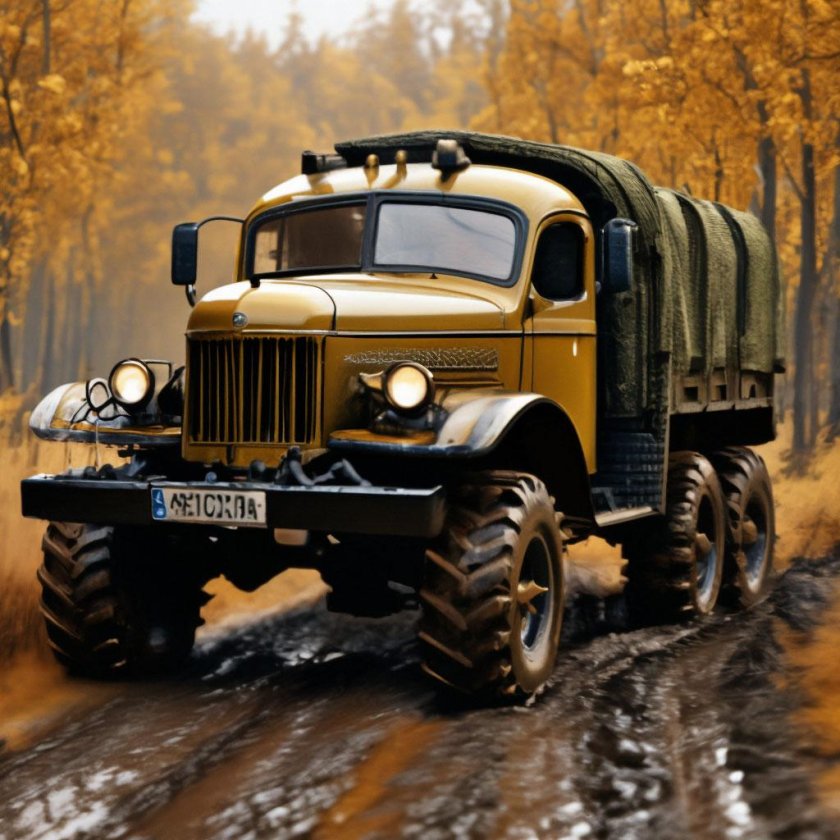 Грузовик зил 157