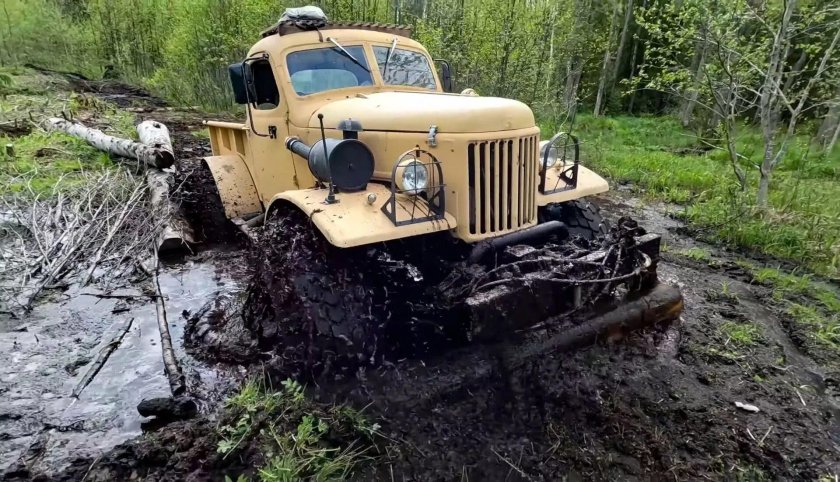 ЗИЛ 157 лесоруб