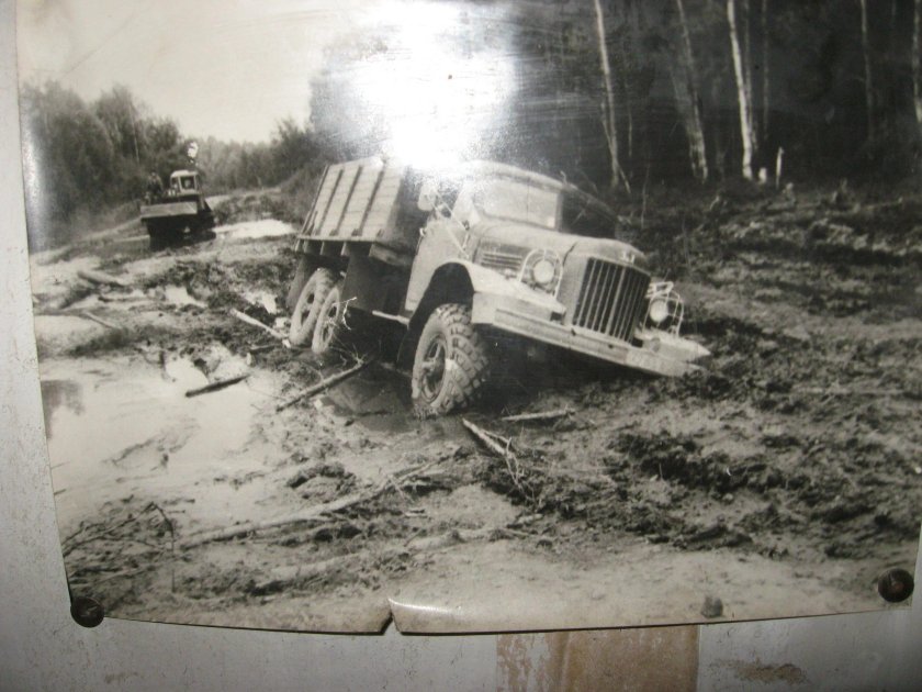 ЗИЛ 157 на бездорожье