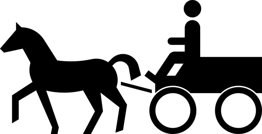 Повозка символ