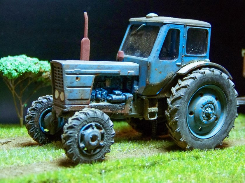 Модель трактора мтз 50