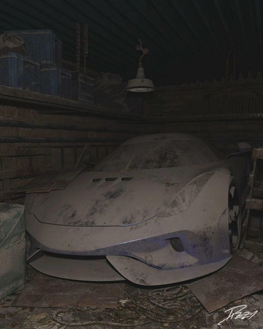 Брошенные суперкары