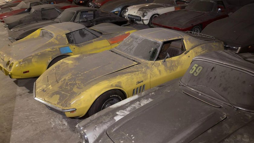 Свалка спорткаров