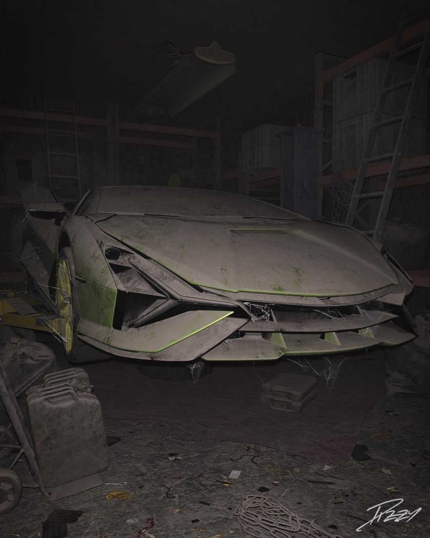 Заброшенная Ламборгини