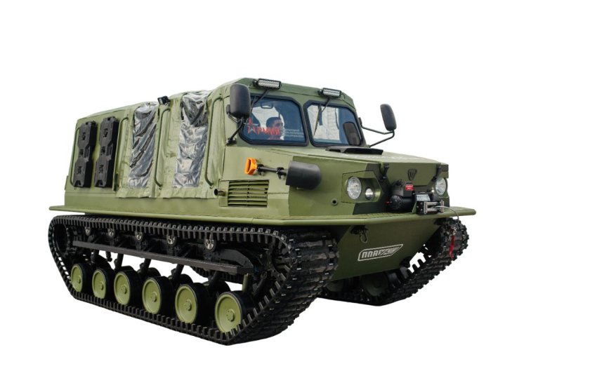 Газ 34039-12 снегоболотоход гусеничный