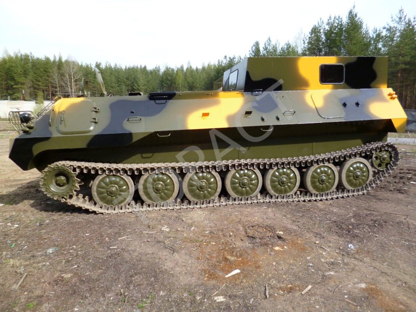 Гусеничный вездеход лайка