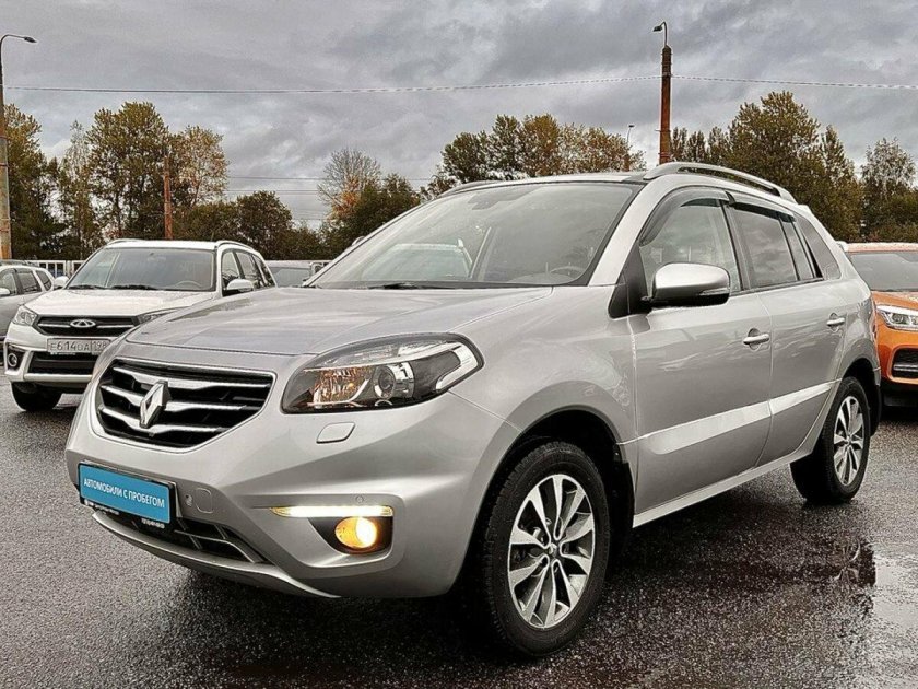 Рено Колеос серый