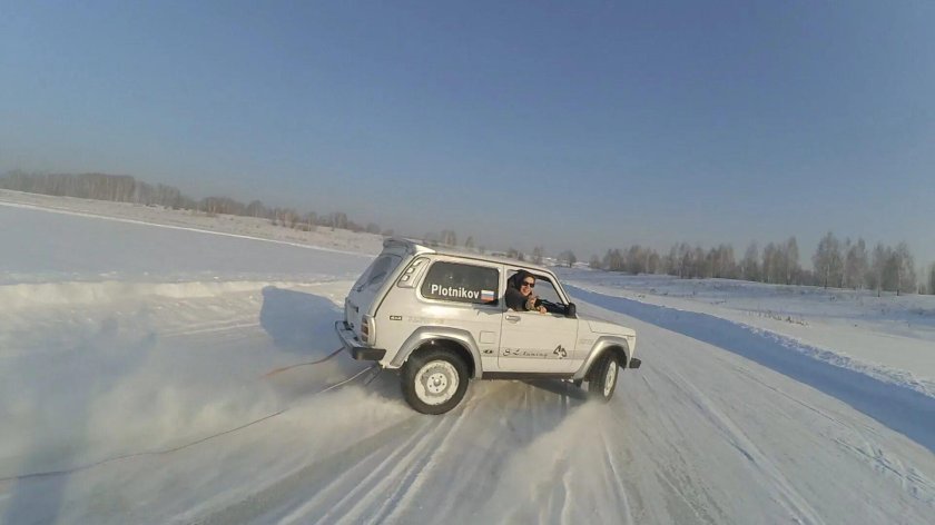 Нива 2131 дрифт