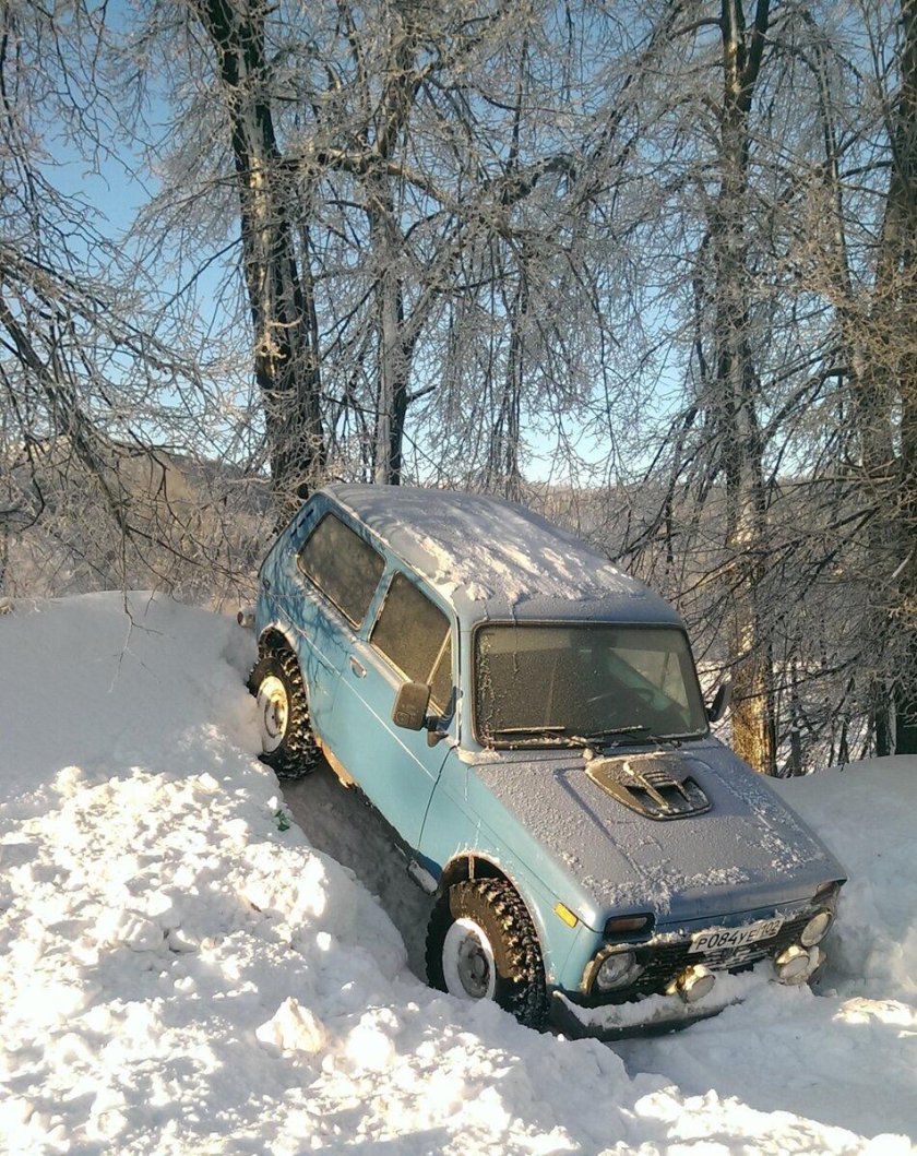 Нива парковка