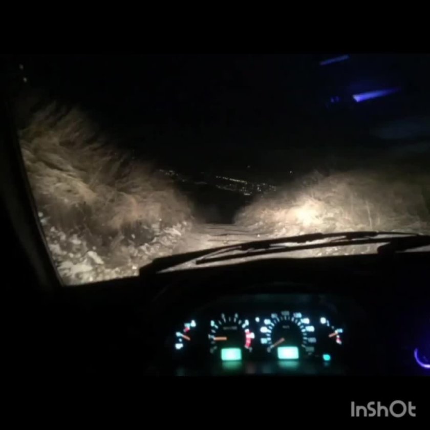 ВАЗ 2107 ночью
