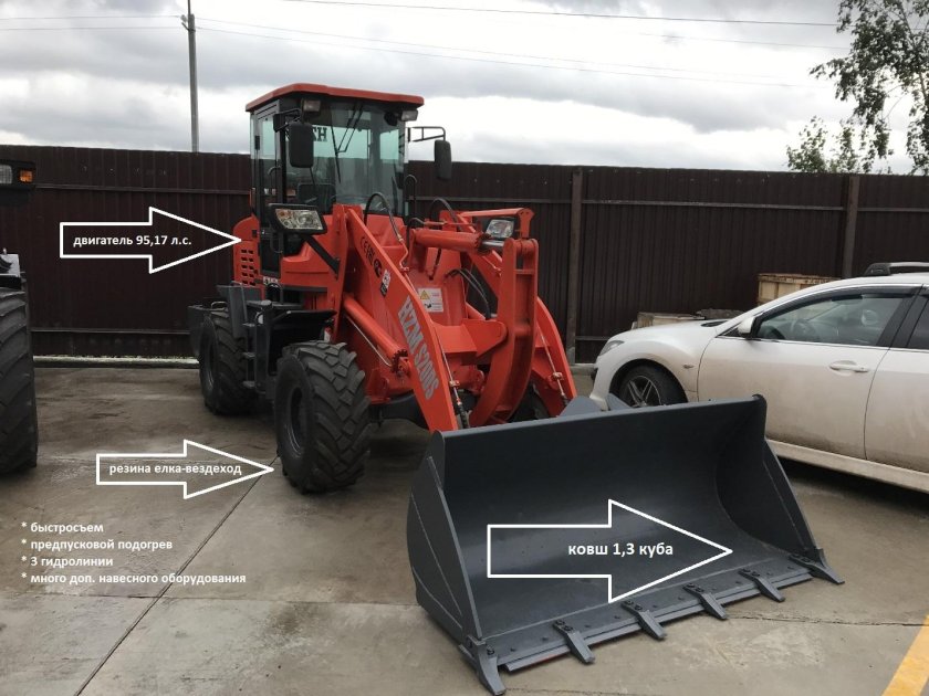 HZM s20ds фронтальный погрузчик