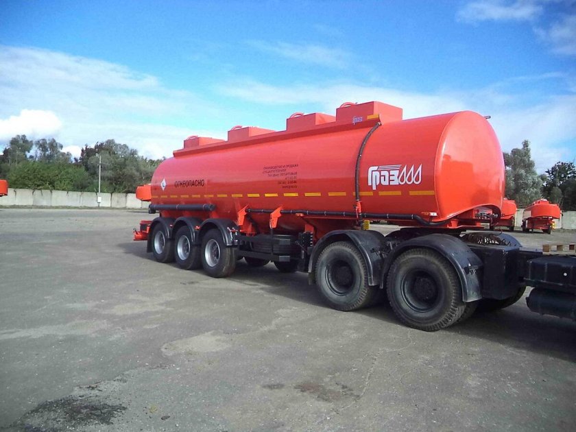 Полуприцеп бензовоз ГРАЗ