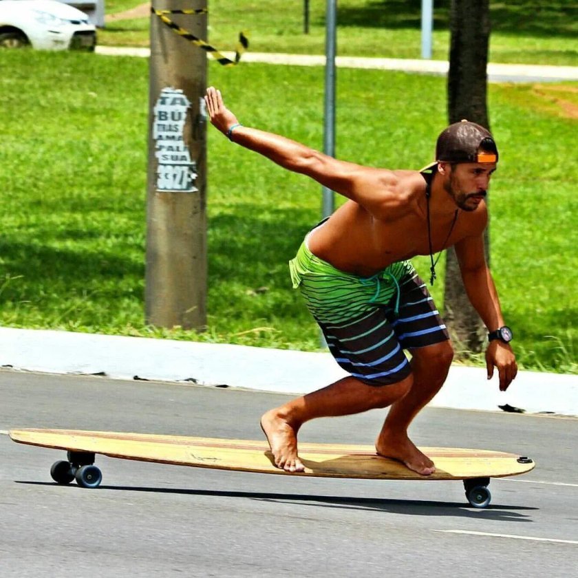 Стойка на лонгборде