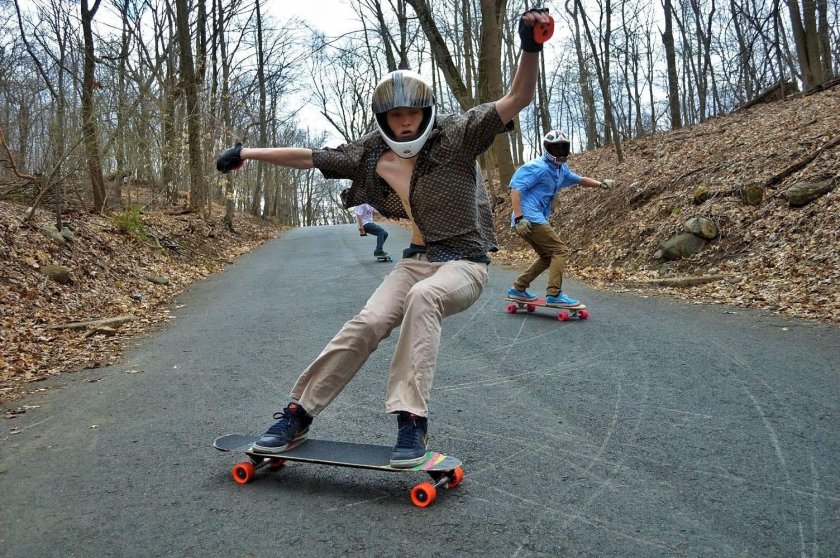 Лонгборд катание