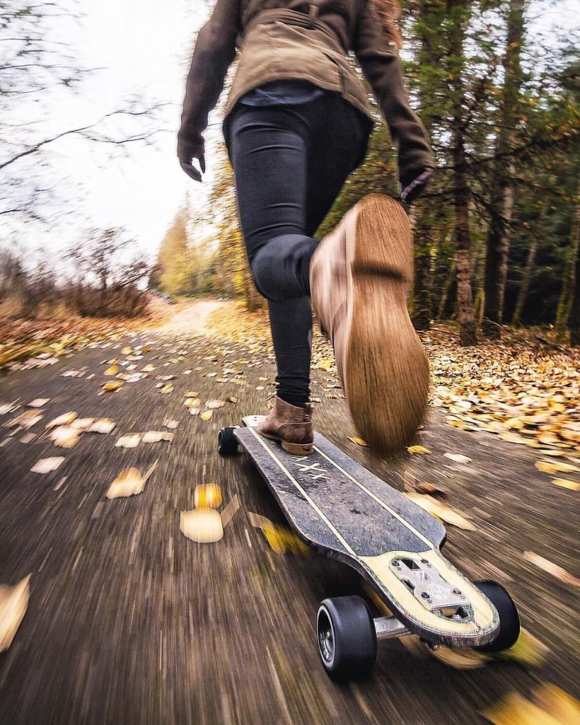 Катание на лонгборде