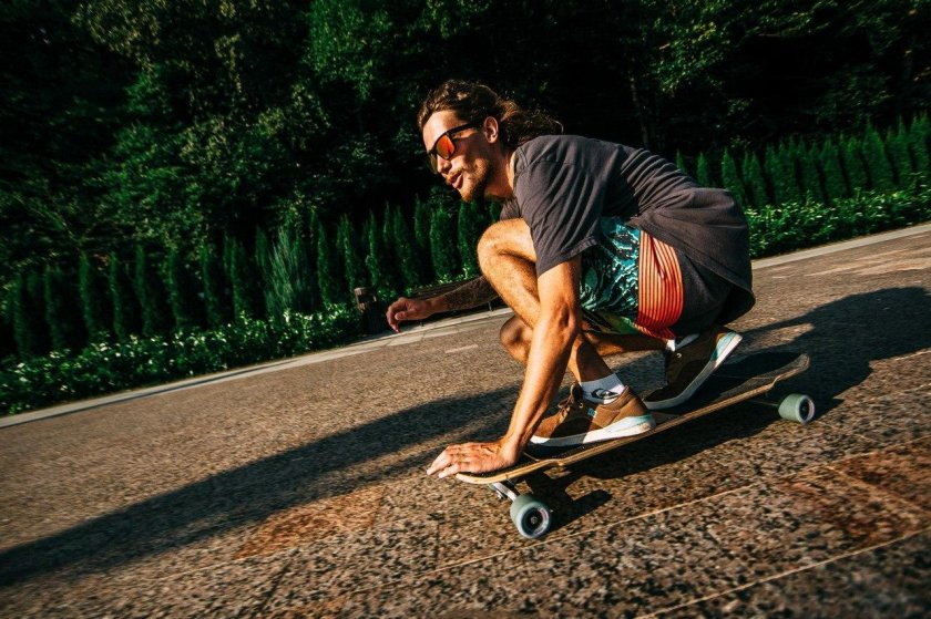 Лонгборд катание