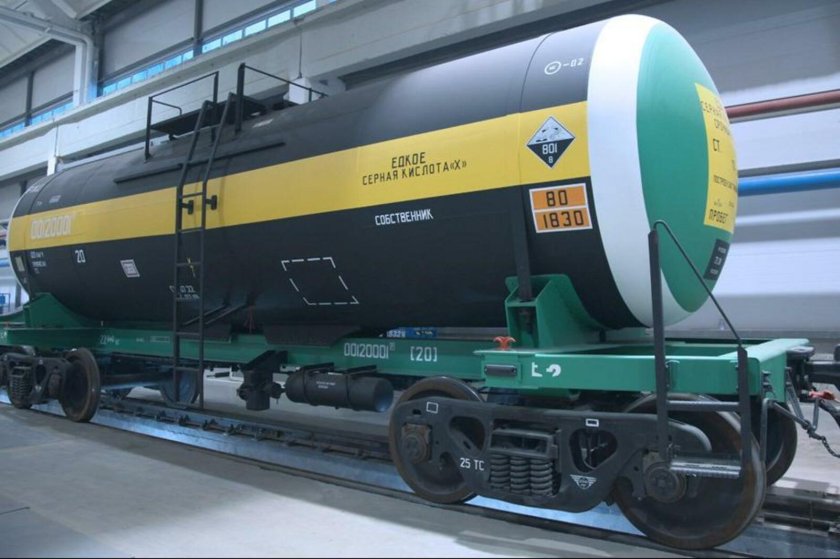 Ж.Д. цистерна модель 15-9545