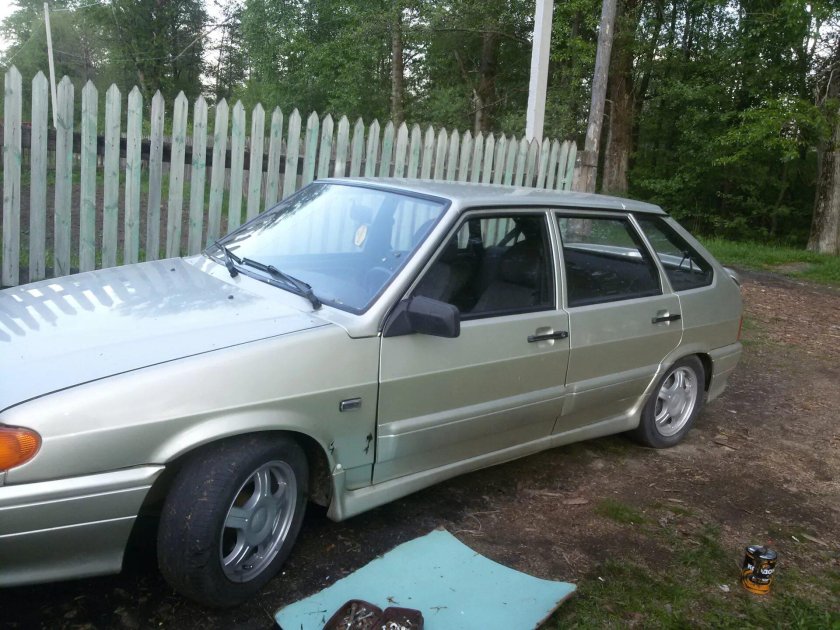 Лада 2114 цвет Нефертити