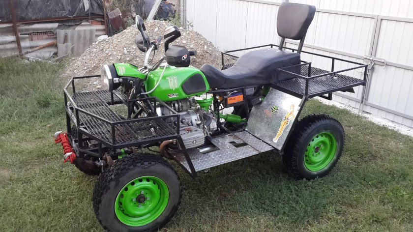 Квадрик из мотоцикла Урал