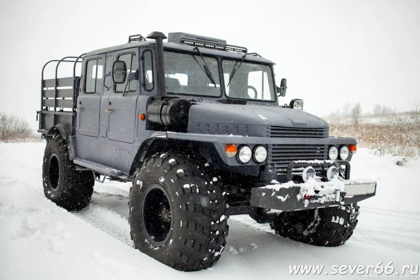ГАЗ-66 Бархан снегоболотоход