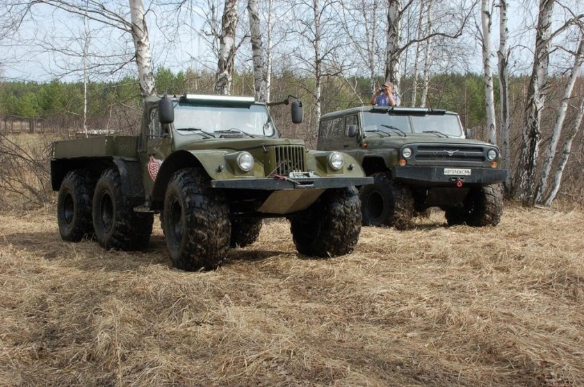 ГАЗ 66 болотоход