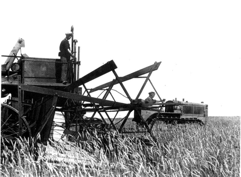 Ростсельмаш комбайн "Сталинец-1"