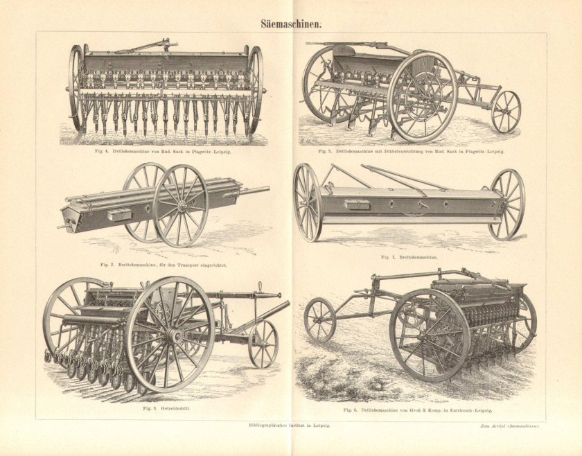 Сеялка 19 век