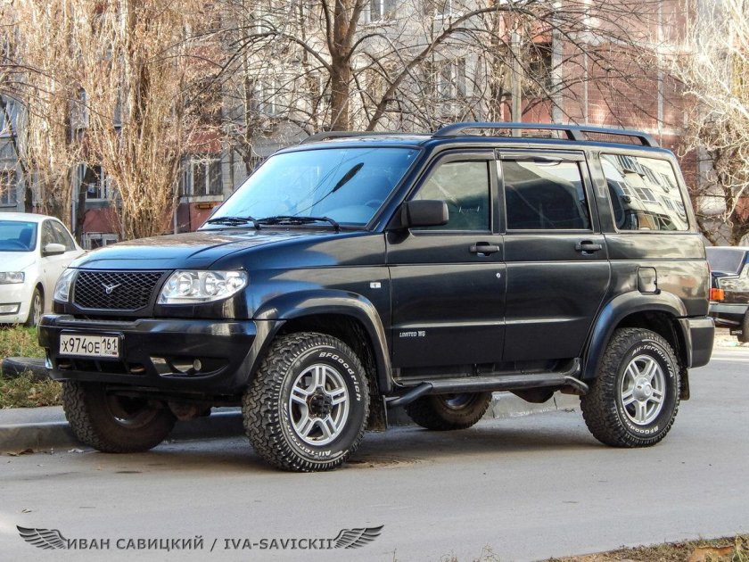 УАЗ Патриот коротыш