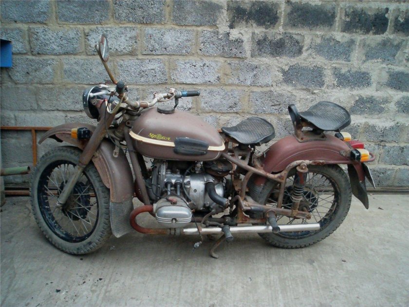 Урал мотоцикл 1972