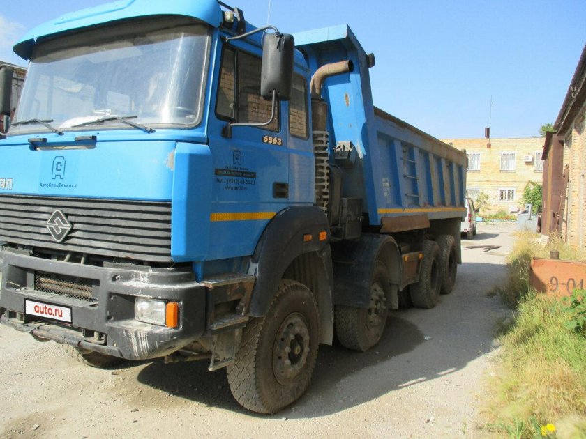 Самосвал \ урал-6563\ 8х4
