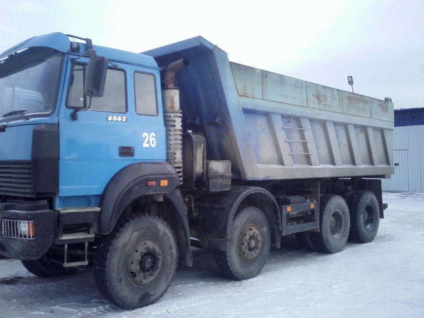 Урал 6563 самосвал 8*4
