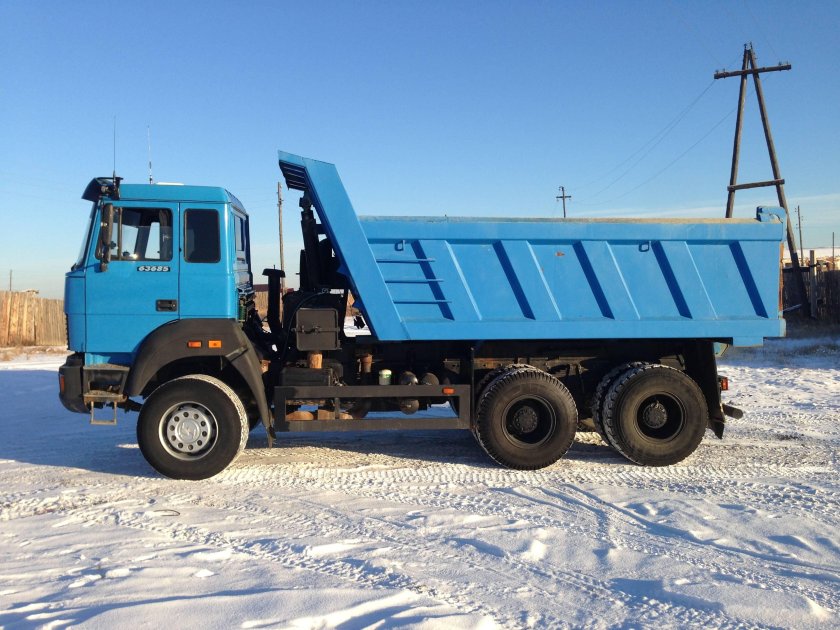 Самосвал "Урал-6563" 8х4