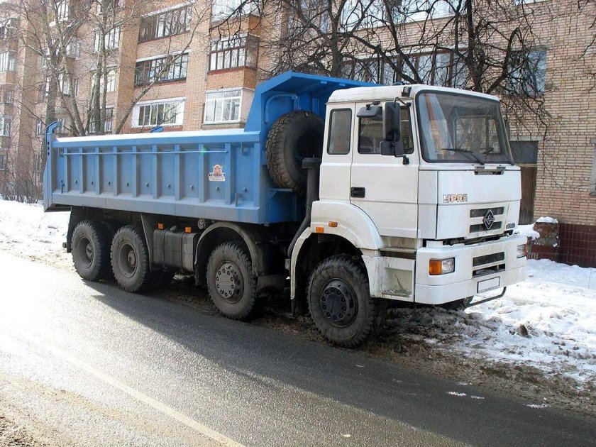 Самосвал \ урал-6563\ 8х4