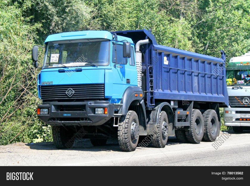 Самосвал "Урал-6563" 8х4