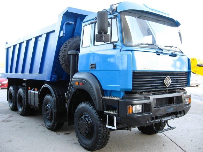 Самосвал \ урал-6563\ 8х4