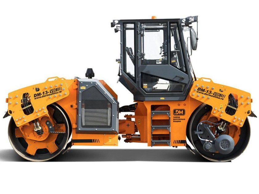 Каток дорожный двухвальцовый вибрационный dm-13-vd