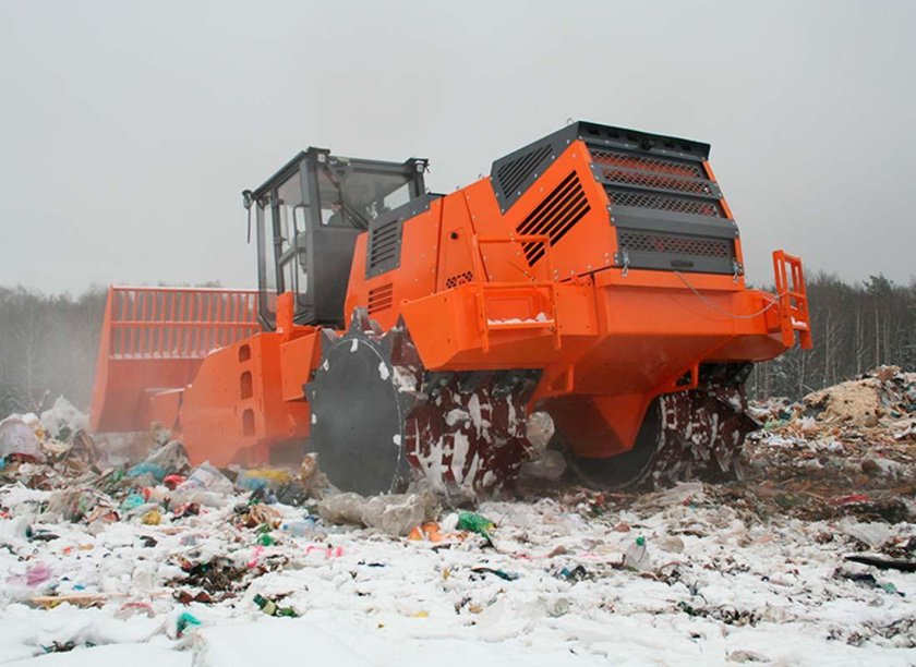 Компактор (уплотнитель) ТКО um-25 «Бурлак»