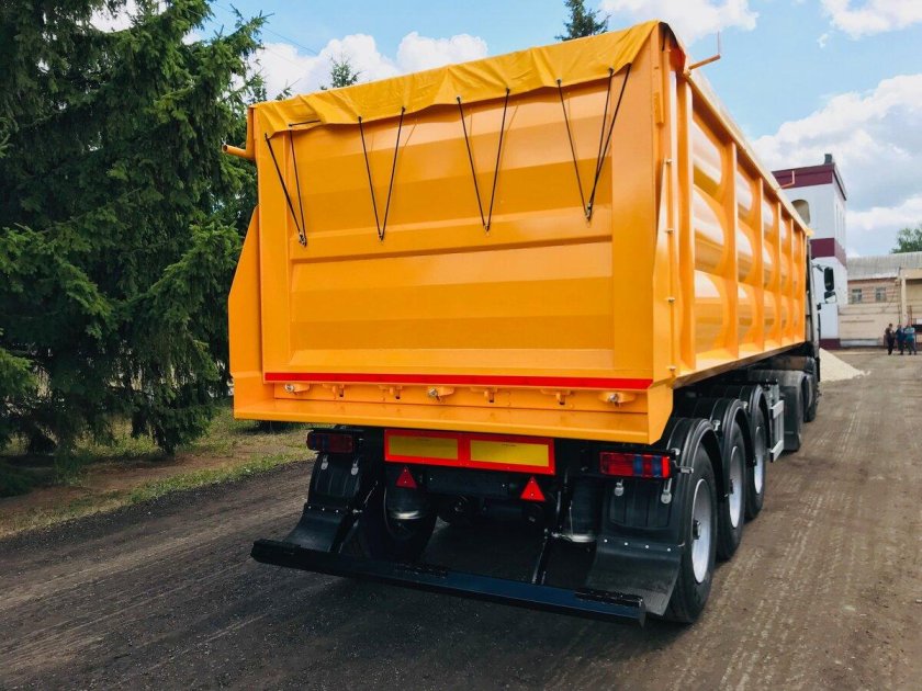 Полуприцеп самосвальный