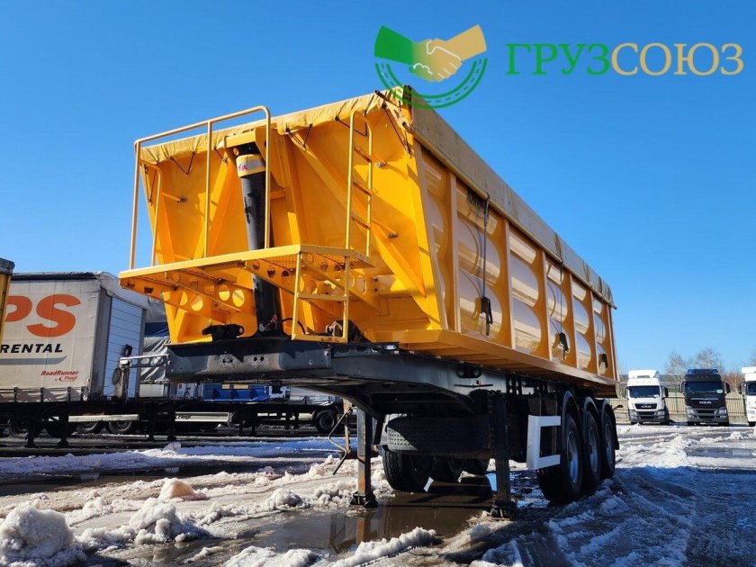 Тонар полуприцеп самосвальный зерновоз