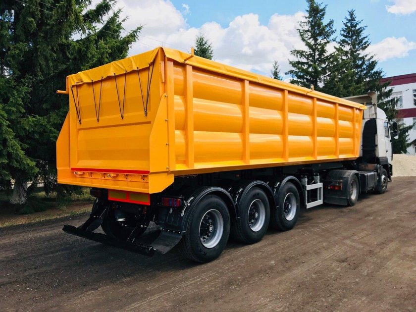 Самосвальные полуприцепы