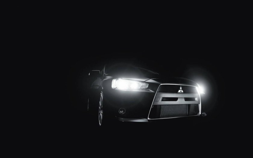 Mitsubishi EVO 10 чёрный