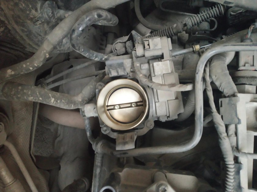 Чистка дроссельной заслонки