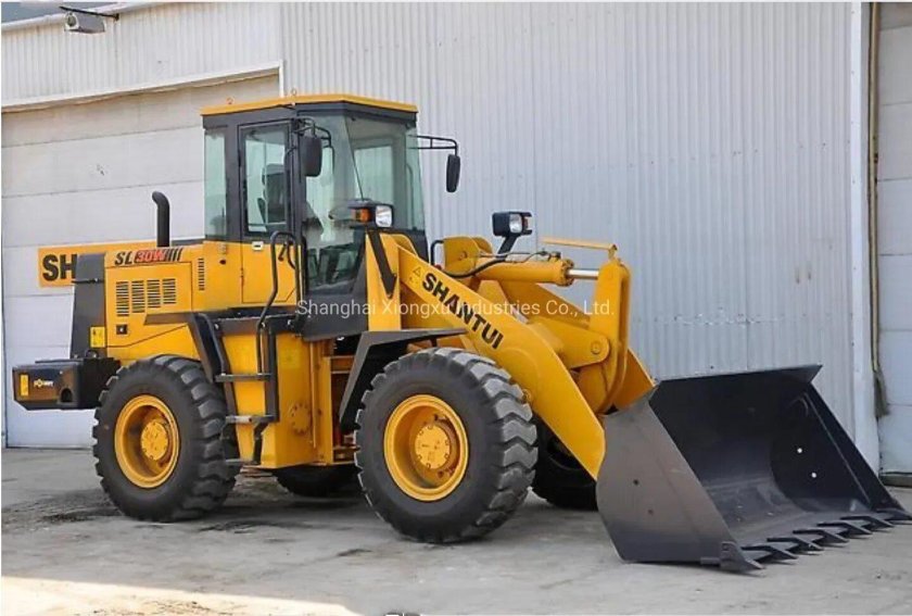 Фронтальный погрузчик шантуй