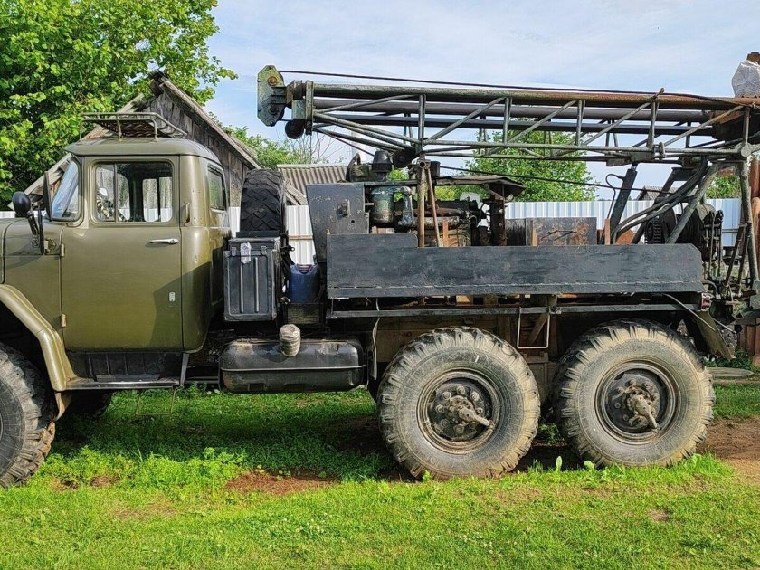 Зил 131 буровая установка