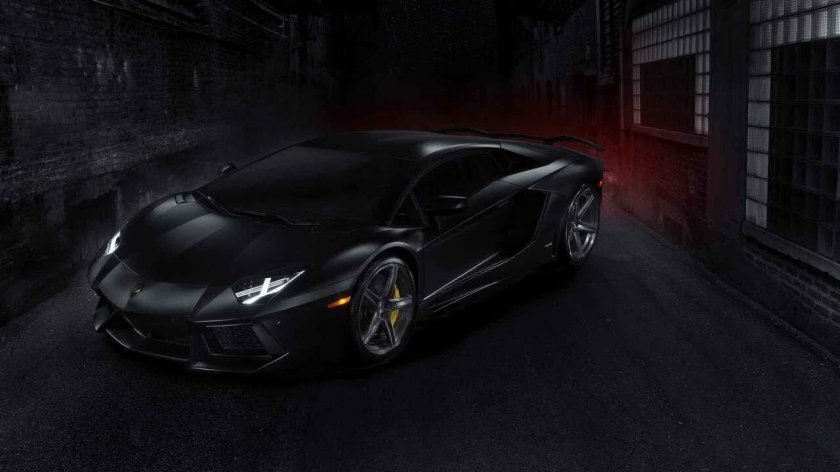 Lamborghini Aventador lp700-4 Black