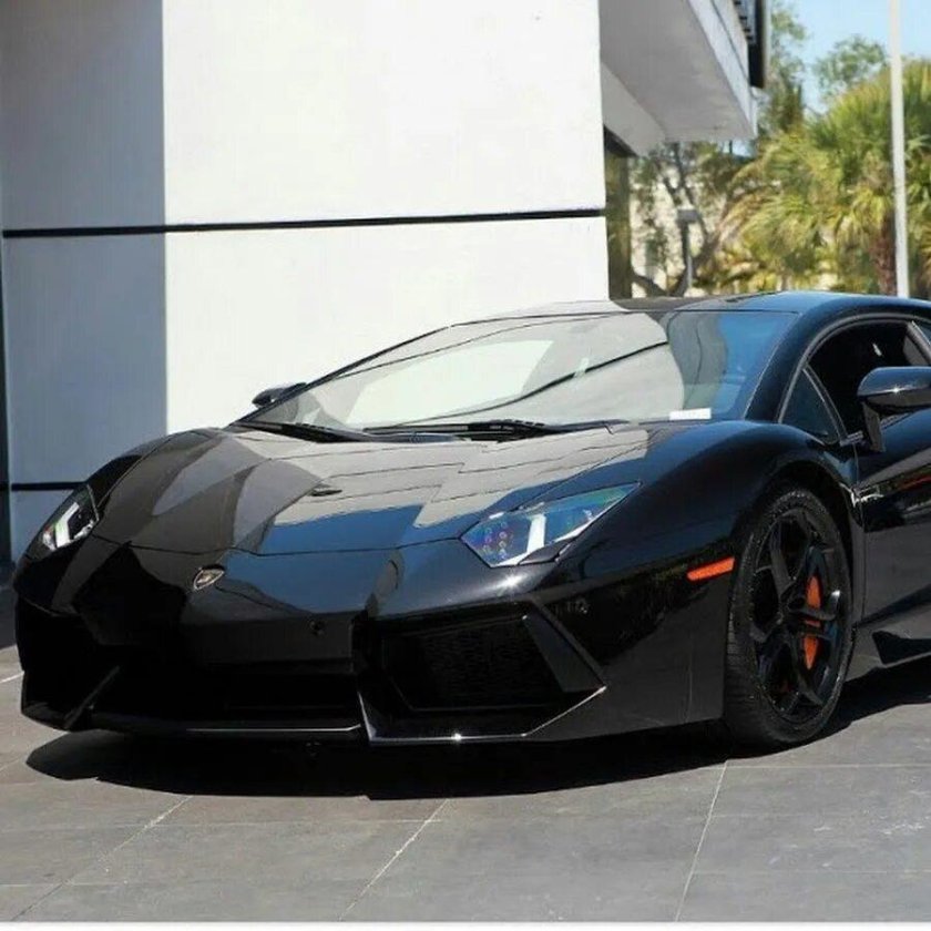 Lamborghini Aventador lp700 чёрный